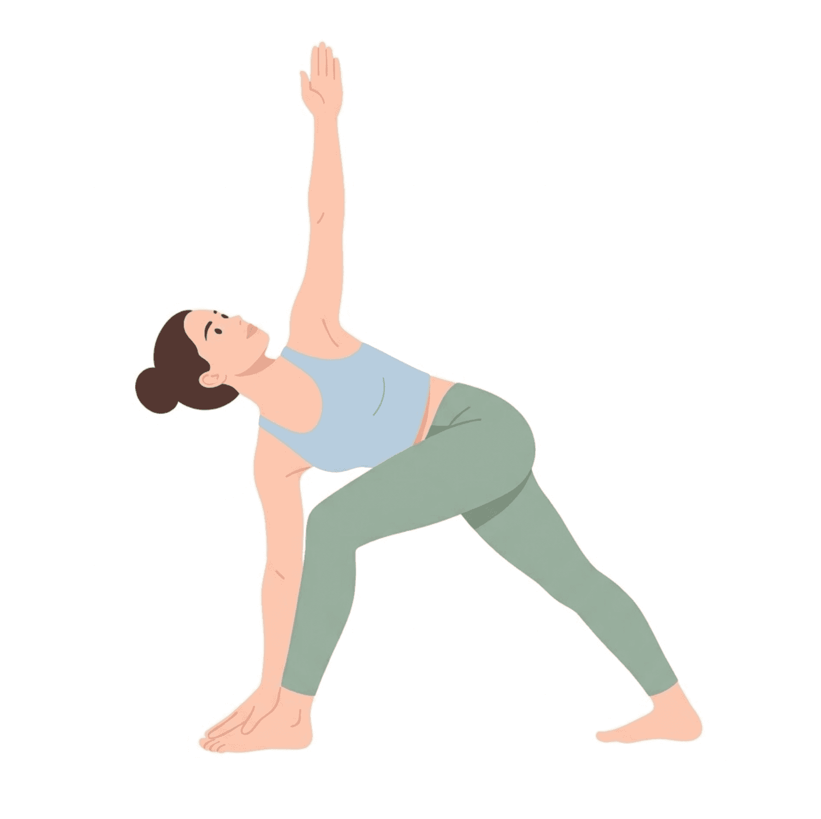 Reversed Triangle Pose